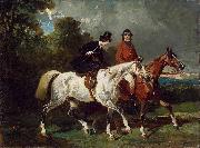 Alfred Dedreux Ride oil painting on canvas